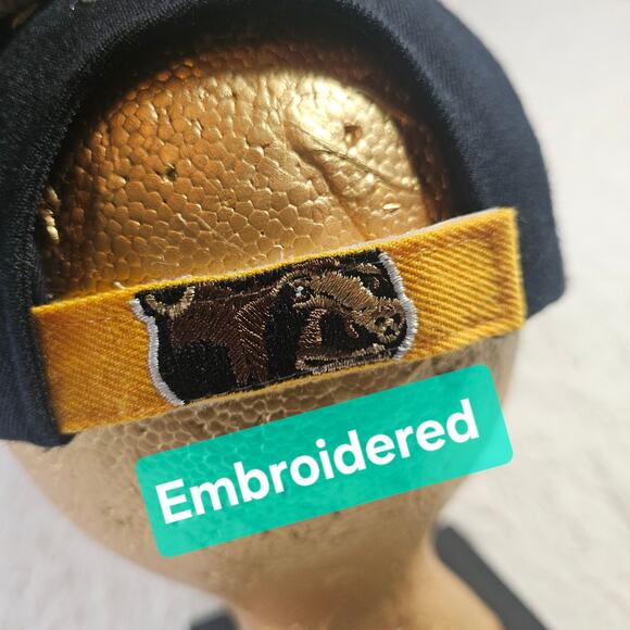 Boston Bruins Vintage Zephyr Wool Blend Embroidered logo. MadeInKorea Adjustable - Picture 4 of 16